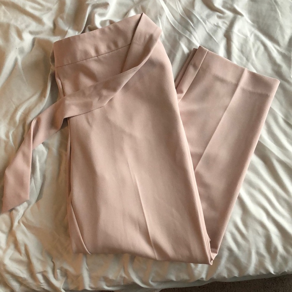 Pastel Pink Slacks